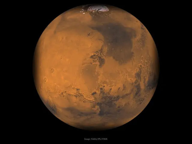 Mars (Rocky planet), a real image