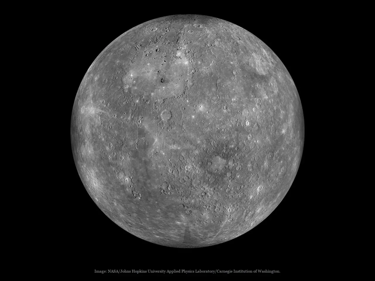 Mercury (Rocky planet), a real image