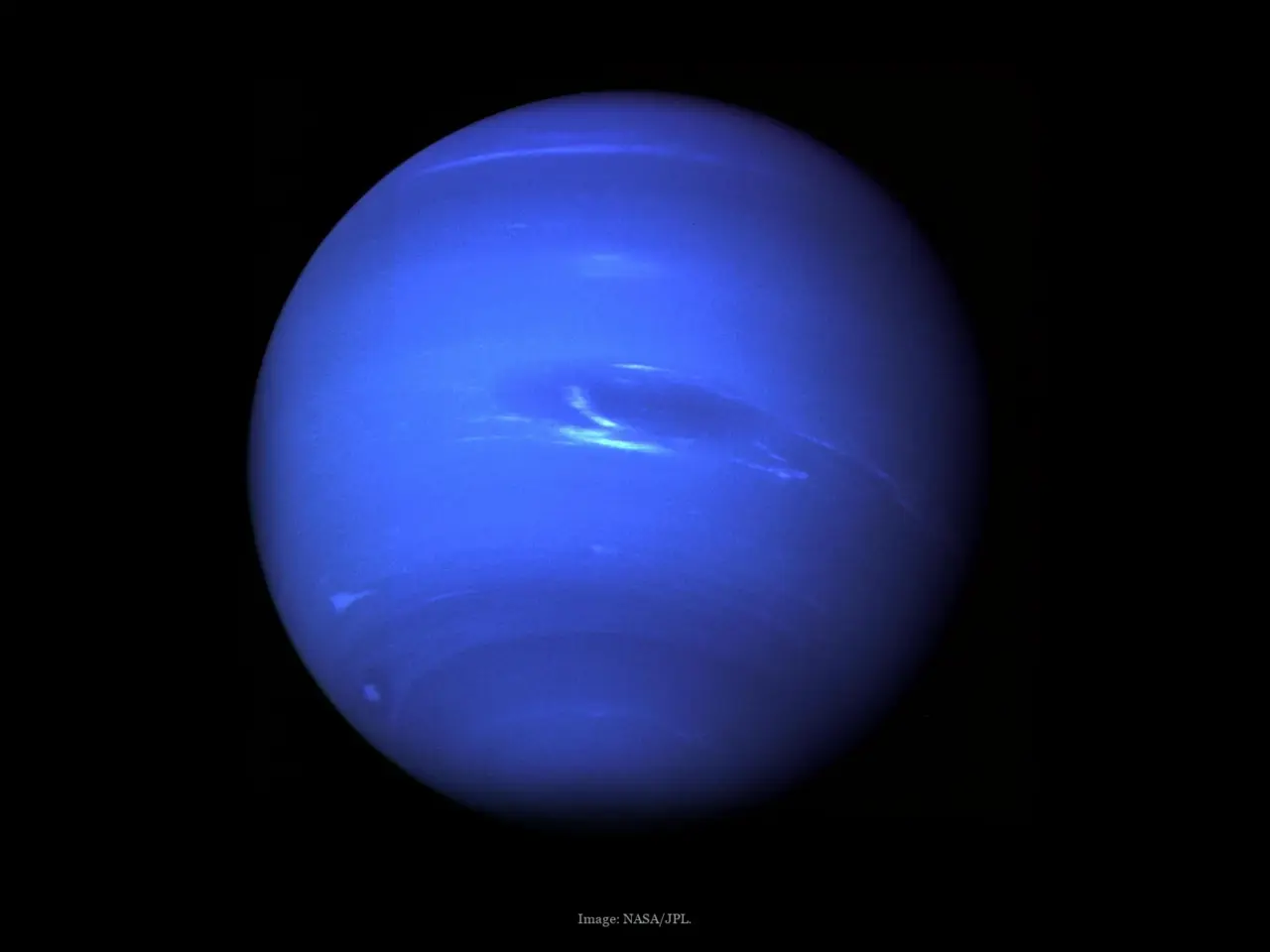 Neptune (Ice giant), a real image