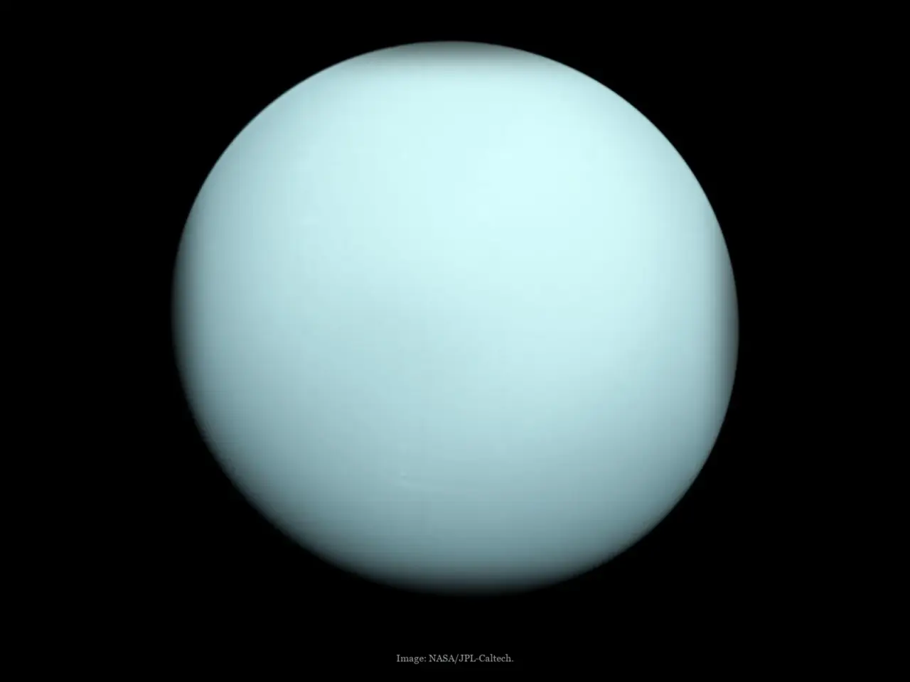 Uranus (Ice giant), a real image